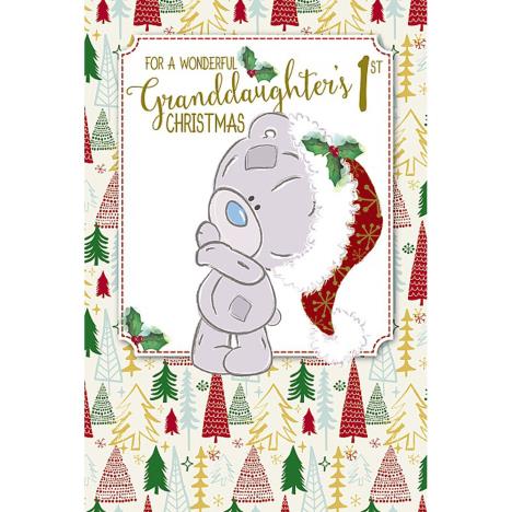 Granddaughters 1st Tiny Tatty Teddy Me to You Bear Christmas Card £2.49